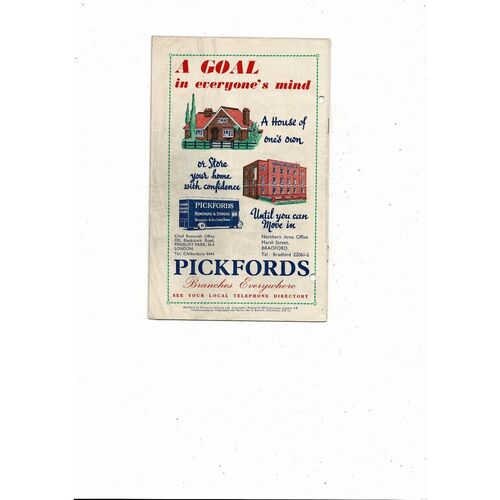 1953 Blackpool v Bolton Wanderers FA Cup Final Football Programme