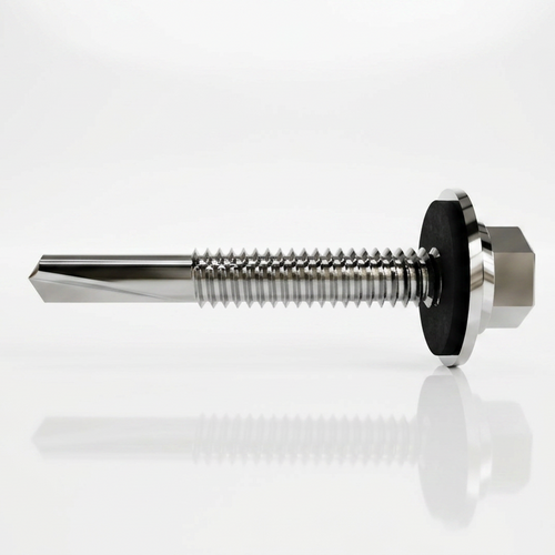 A2 Bi-metal™ Standard TEK® Bonded Hex Washer Head TEK® 5 For 4mm - 12.5mm Steel