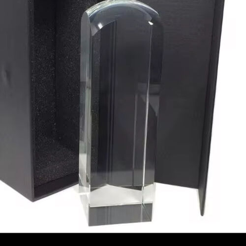 ***2 Sizes Available***The Stunning New Dunvegan Solid 3d Crystal Prism Dome