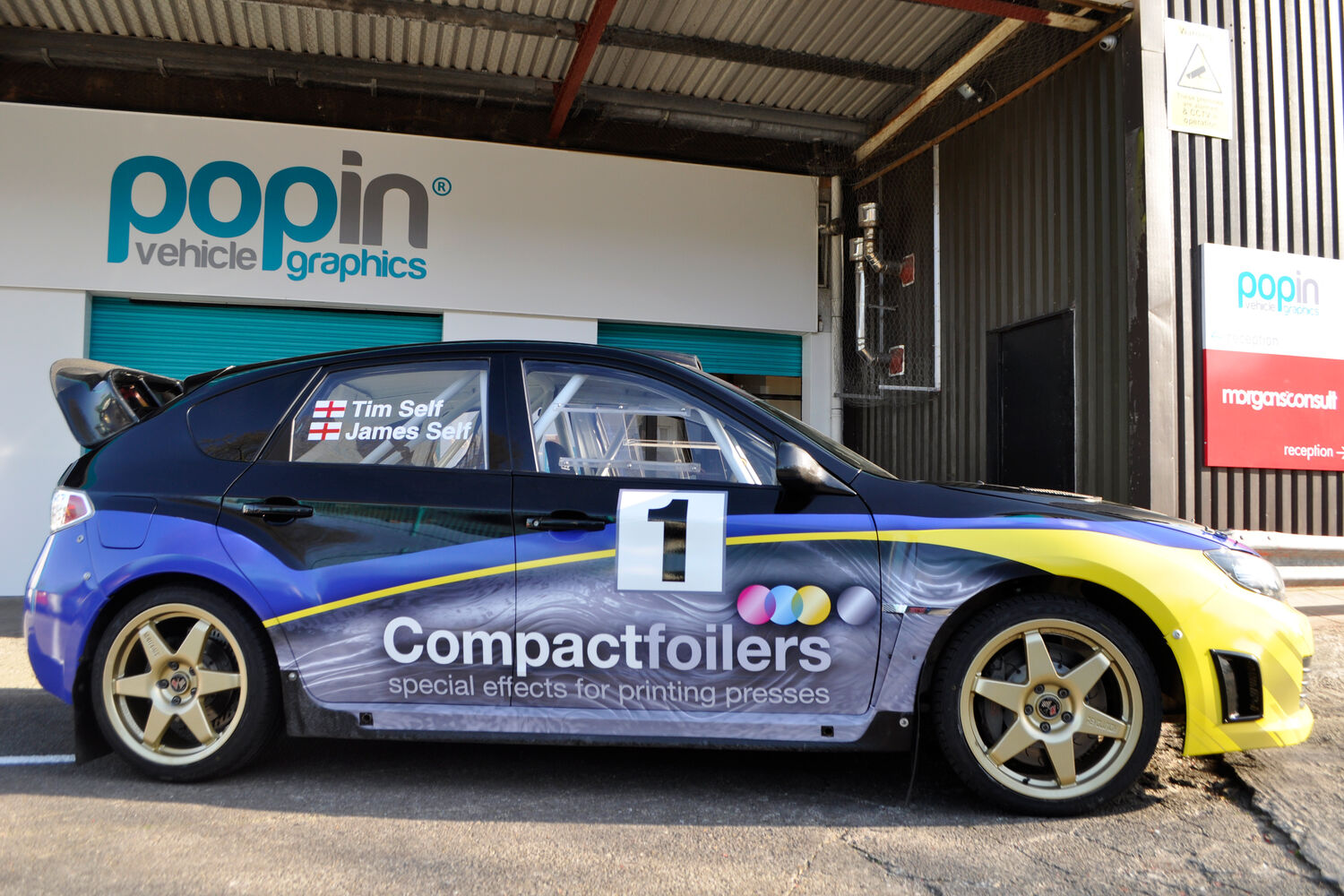 TS Converting Equipment Ltd - Subaru Impreza B13 Rally Car