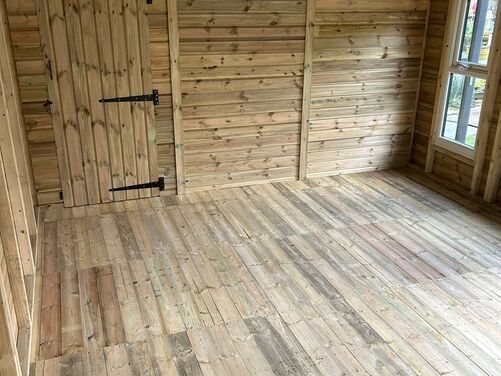 24x14 Apex Summer House home Office/Bar/Gym