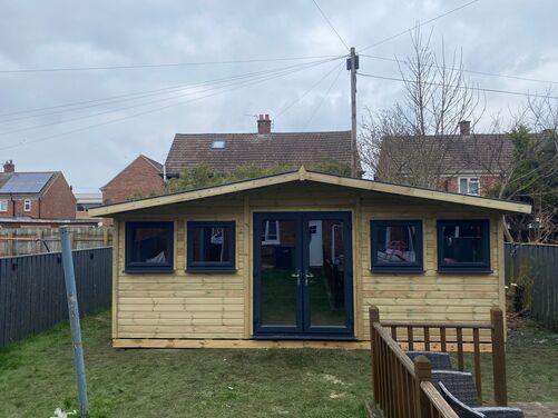 #PVC058 20x12 Apex Summer House