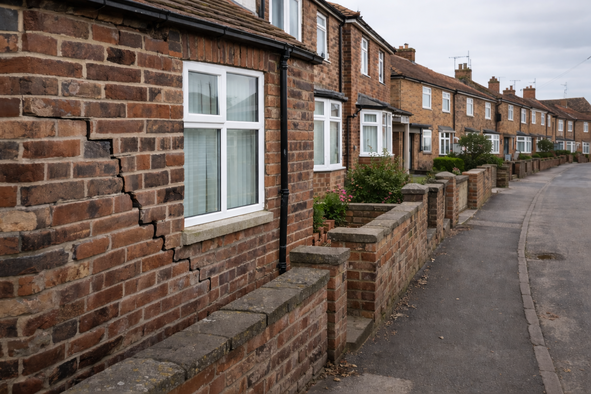 Wall Tie Failure in a Yorkshire Home