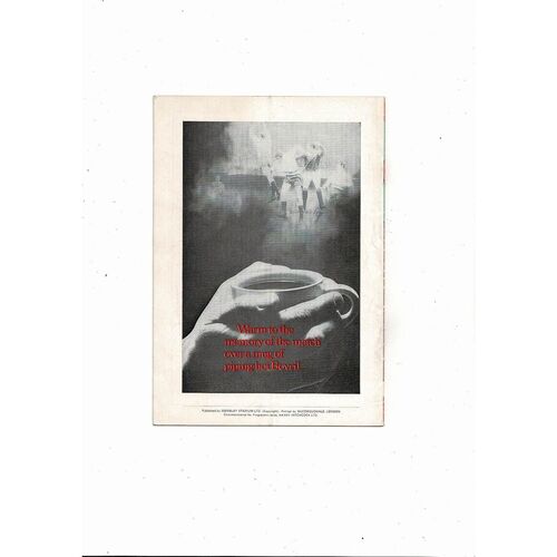 1970 Castleford v Wigan Rugby League Challenge Cup Final Programme