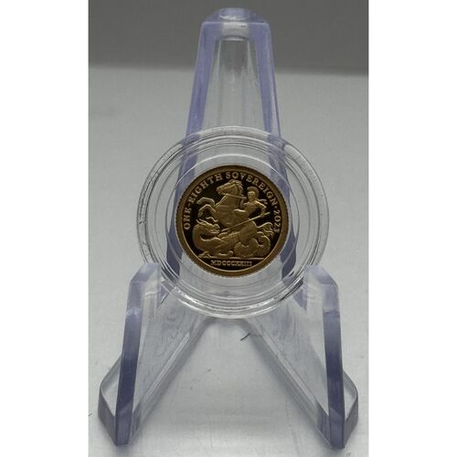 2023 KC111 one eighth gold sovereign