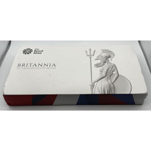 Elusive 2014 Silver proof Britannia 4 coin set