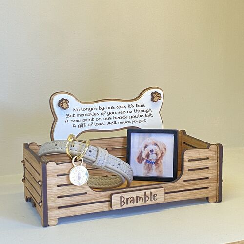 Dog Memorial Basket