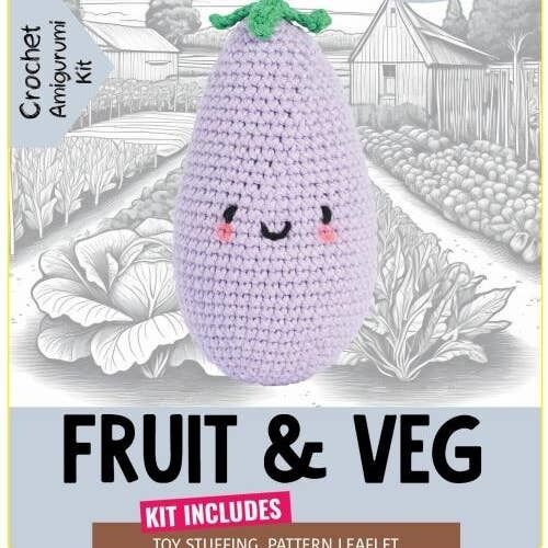 Pouch Pals - Fruit & Veg - Aubergine