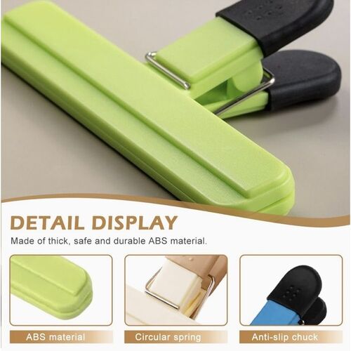 Food Saver / Storage Clips -  Pack of 3 Reusable Clips (2 small & 1 large)