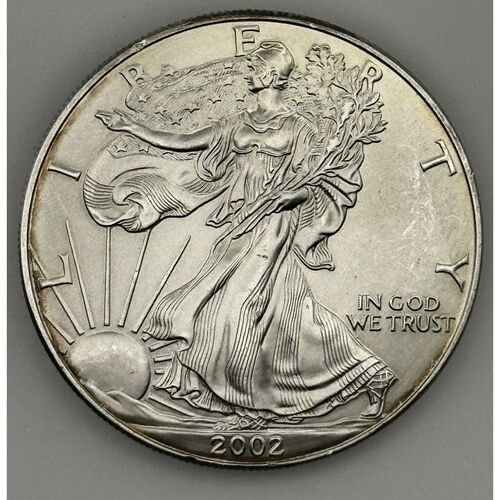 2002 silver one ounce Liberty dollar