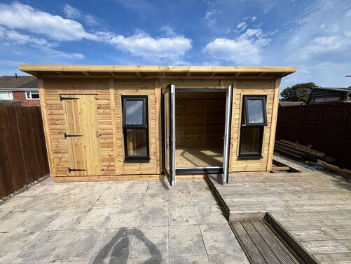 18x9 Pent Summer House