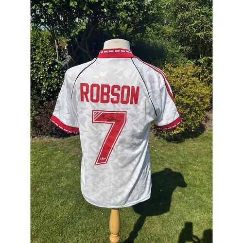 Bryan Robson Signed Football Shirt