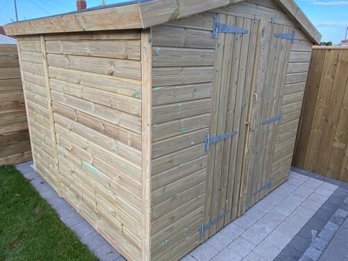 8x8 Apex Storage Shed