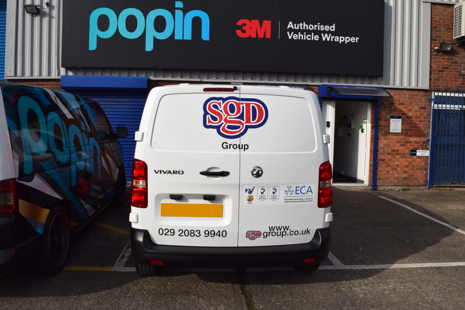 SGD Group - 3x Vauxhall Vivaro 