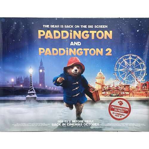 Paddington UK Quad Poster (Unframed)