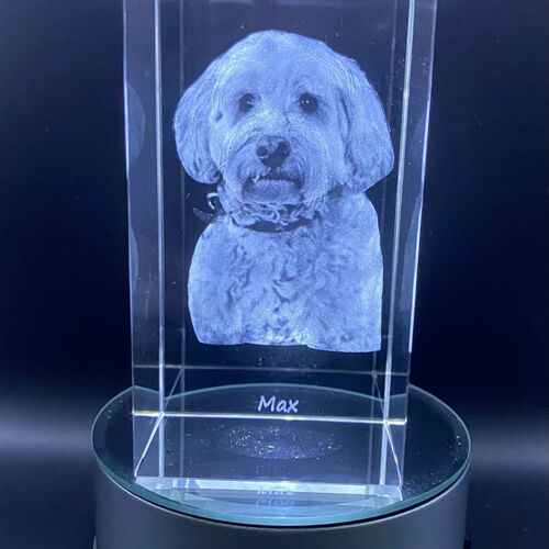 The Beautiful 3D Arran 10x6x6cm Crystal Block