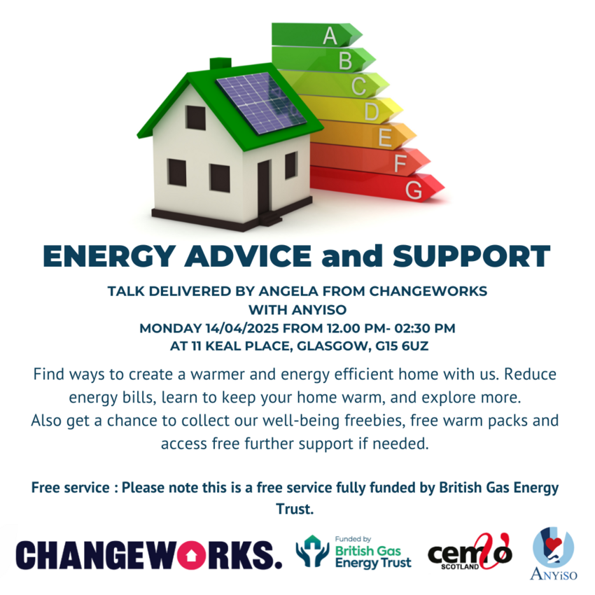 Energy Advice Session at ANYiSO 