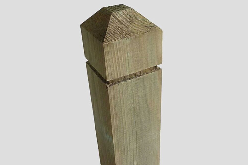 4x10 Wooden Decking with 3 Handrail Sides