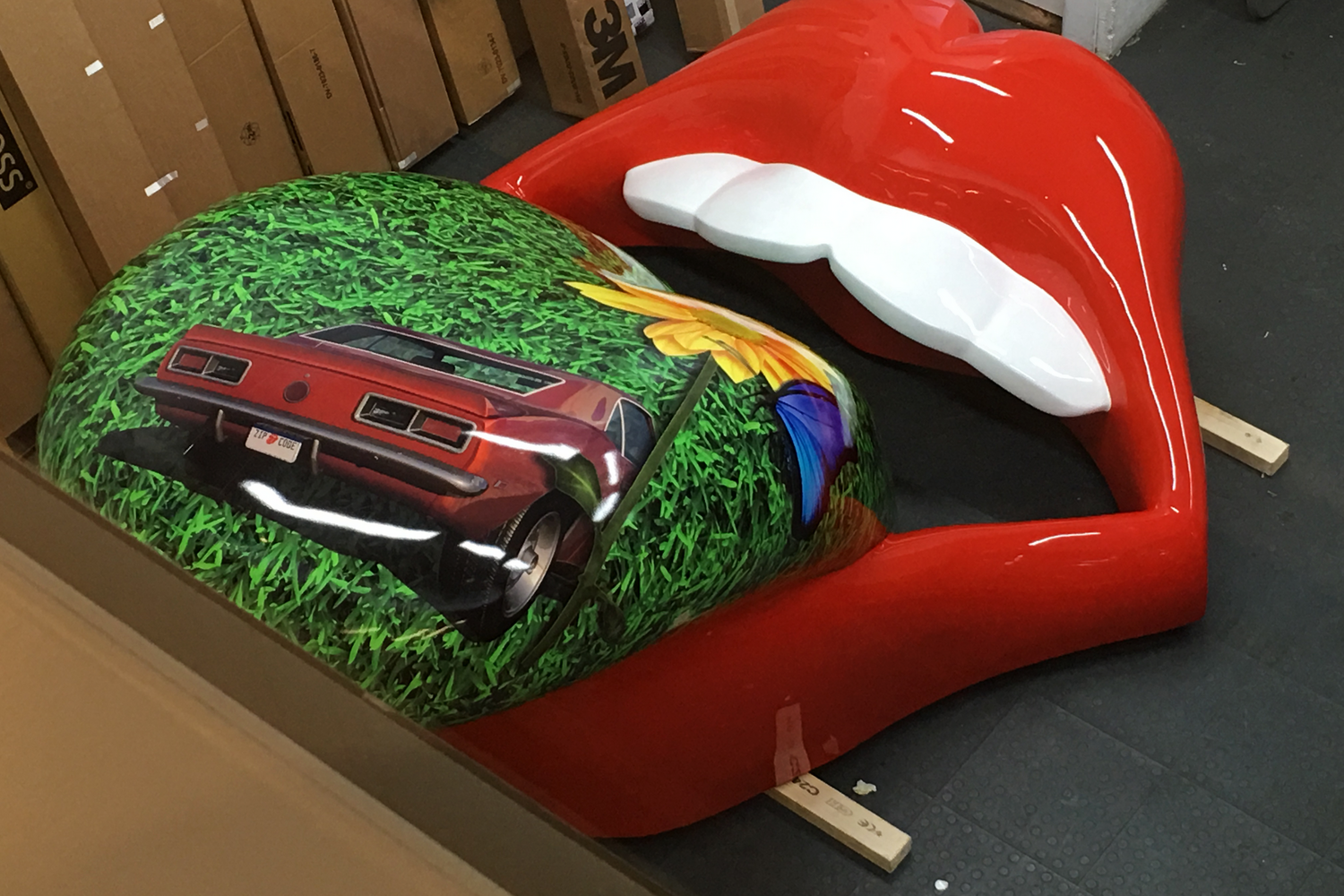 Specialist Models - Rolling Stones Lips & Tongue