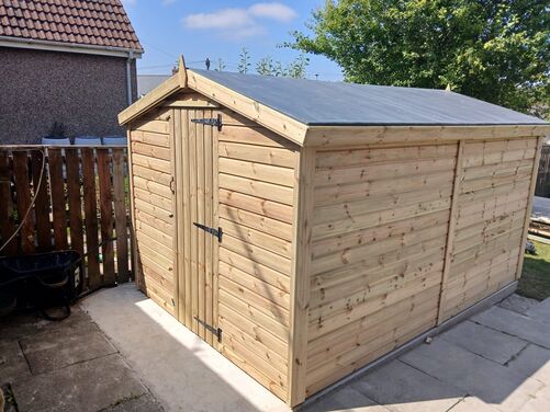 10x6 Apex Storage Shed