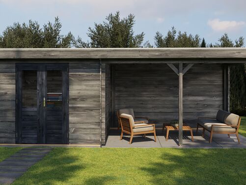 300cm x 300cm + 400cm Veranda