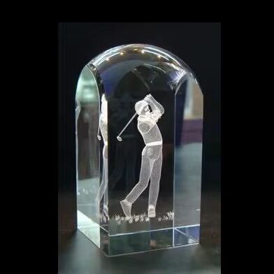 ***2 Sizes Available***The Stunning New Dunvegan Solid 3d Crystal Prism Dome