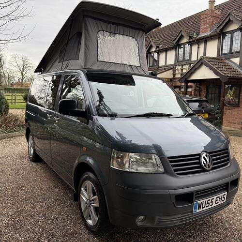 55reg VW Transporter T5 130 TDi SWB AUTOMATIC JAS Camper Van PRO Conversion