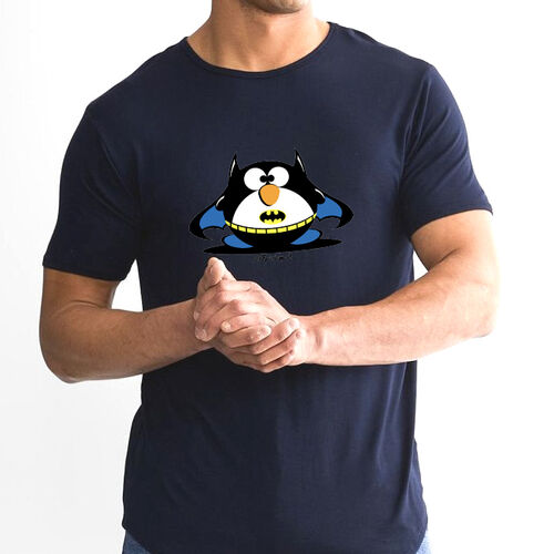 'Bat Fat Penguin' Adults T-Shirt