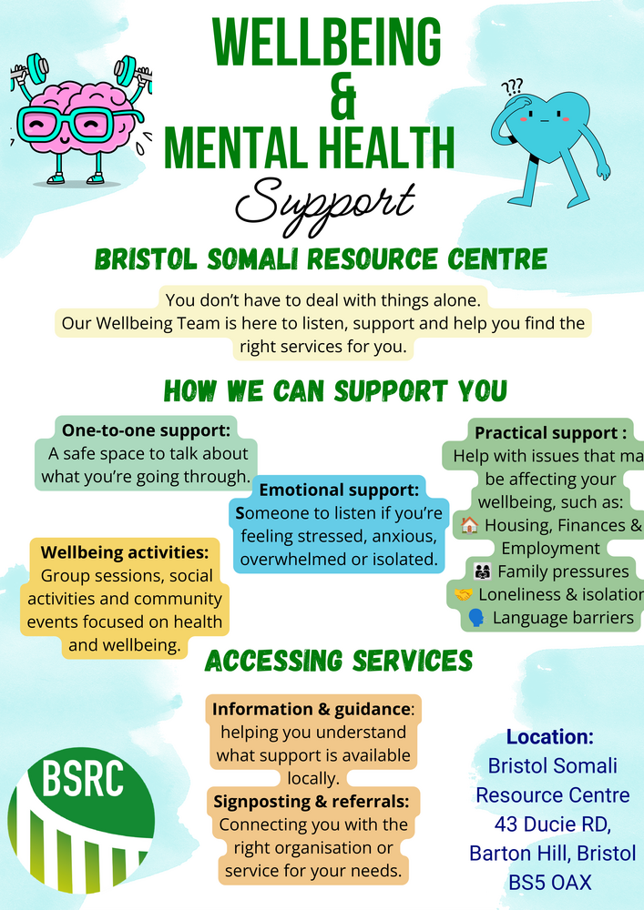 Bristol Somali Resource Centre | BSRC | Help &amp; Advice