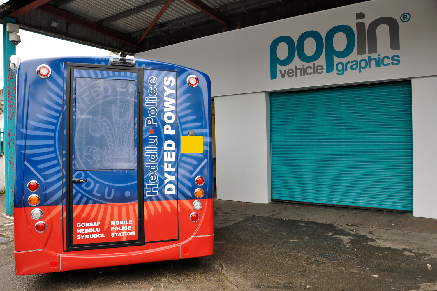 Dyfed-Powys - 4x Citroen Exhibition Trailer