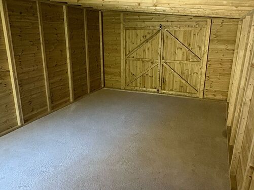 20x12 Pent Shed Garage