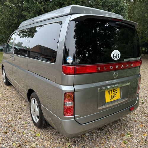 2005 Nissan Elgrand 2.5V6 Camper Van JAL Pro Conversion - 49732 Miles