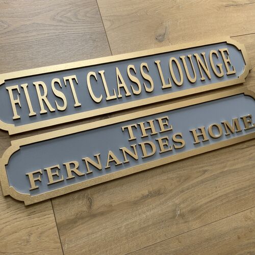 Customised Indoor Street Signs