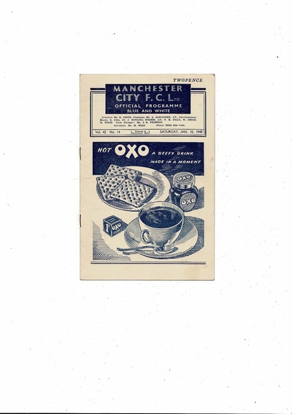 Football Programmes being listed today