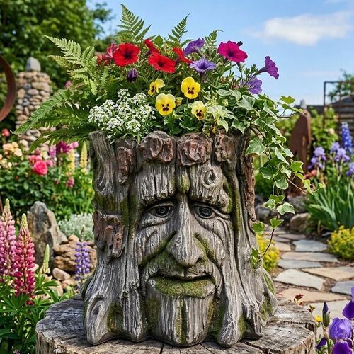 Lucky greenman planter