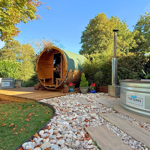 Case Study: From Tank Pool to Ultimate Home Wellness Sanctuary | Tub Tanks | ​Ice Baths Cold Water Therapy | ​Wood fired hot tubs | ​Stock tanks