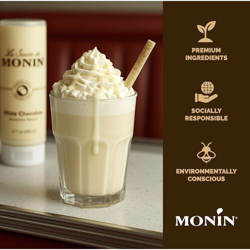 White Chocolate Sauce by Monin - 1.89L