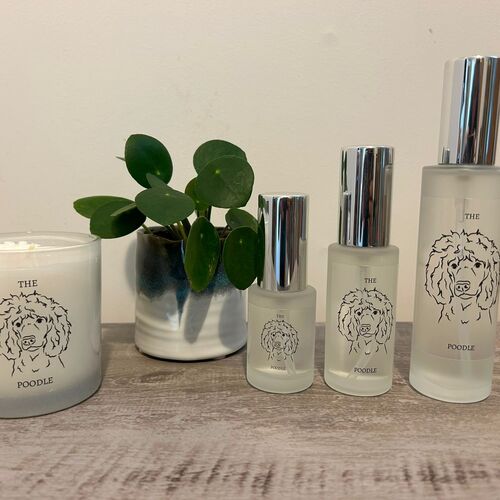 The Poodle Candle