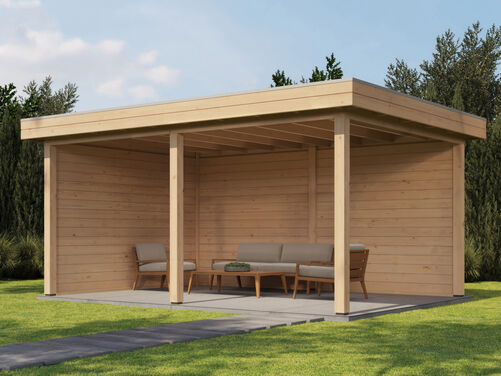 4.88mtr x 3.5mtr 28mm walled Gazebo