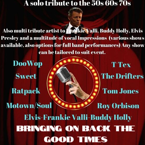 DEAN - Tribute to the 50s, 60s & 70s