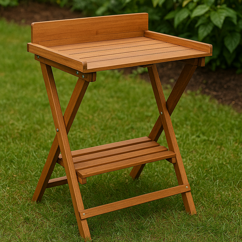 Foldable Potting Bench Table