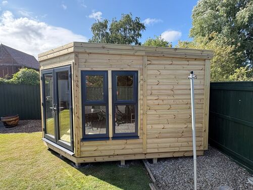 14x14 Corner Summer House