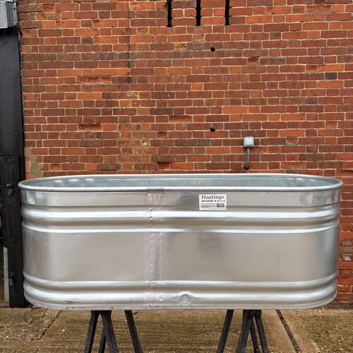 6ft oval stock tank wide version