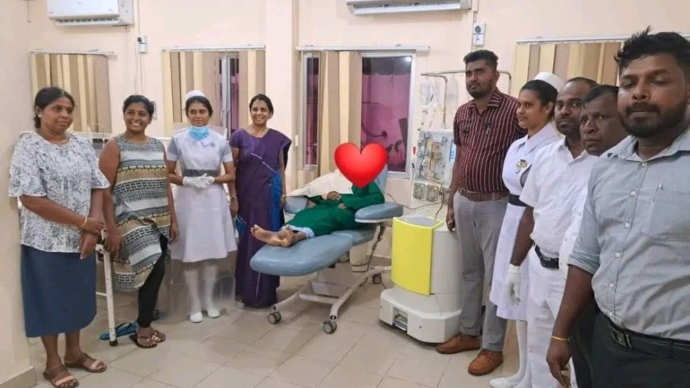 யாழ் போதனா வைத்தியசாலையில் என்பு மச்சை மாற்று சத்திர சிகிச்சை நிலையம் 