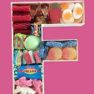 Sweet Filled Letter - F