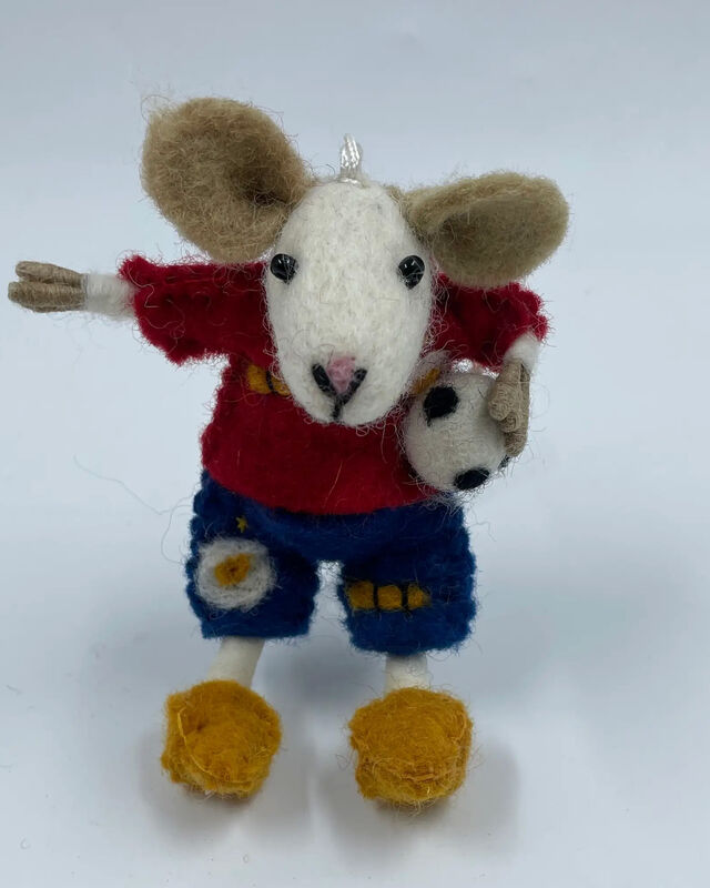 Spain Football Mouse Decoration/Ornaments
