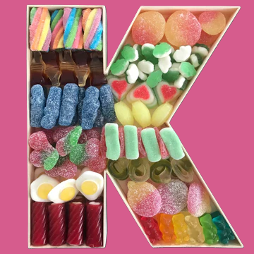 Sweet Filled Letter - K