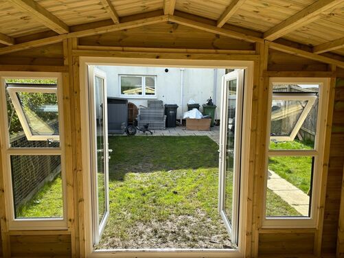 #PVC054 12x10 Apex Summer House