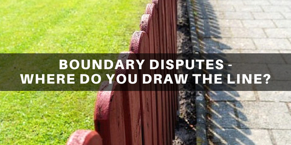 My neighbour has recently discovered a fence within the thick hedge between our properties and now says that the Boundary is here and not where I have put my fence. Is he right?