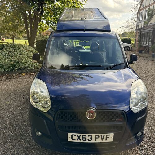 2013 (63)reg Fiat Doblo MyLife Camper Van 2 Berth 1.6 M-Jet Diesel 58644 miles